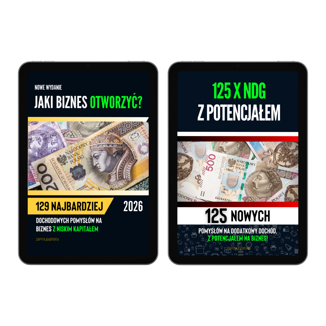 Pakiet PREMIUM - Zbiór „Jaki biznes otworzyć? 2026 + Zbiór "125 x NDG"+ bonusy